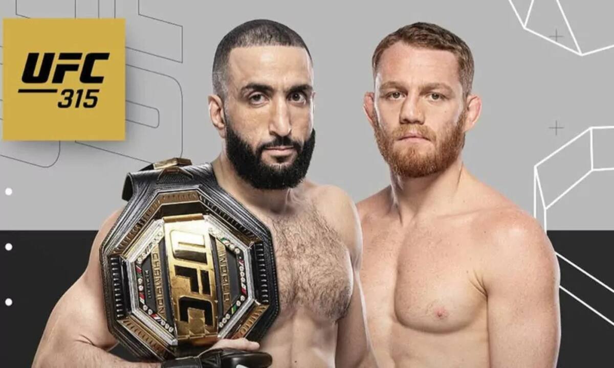 Un duelo de quellos en la UFC 315.