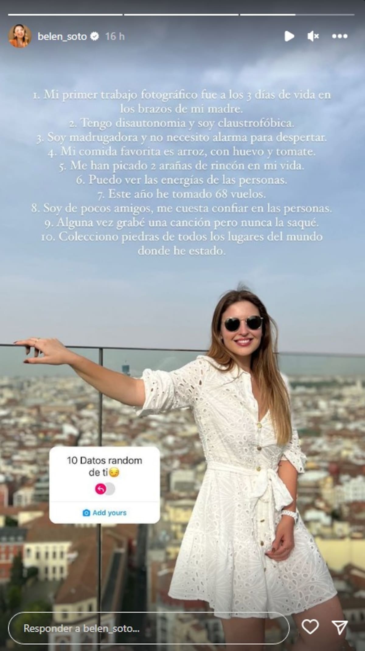 10 cosas que no sabías sobre Belén Soto.