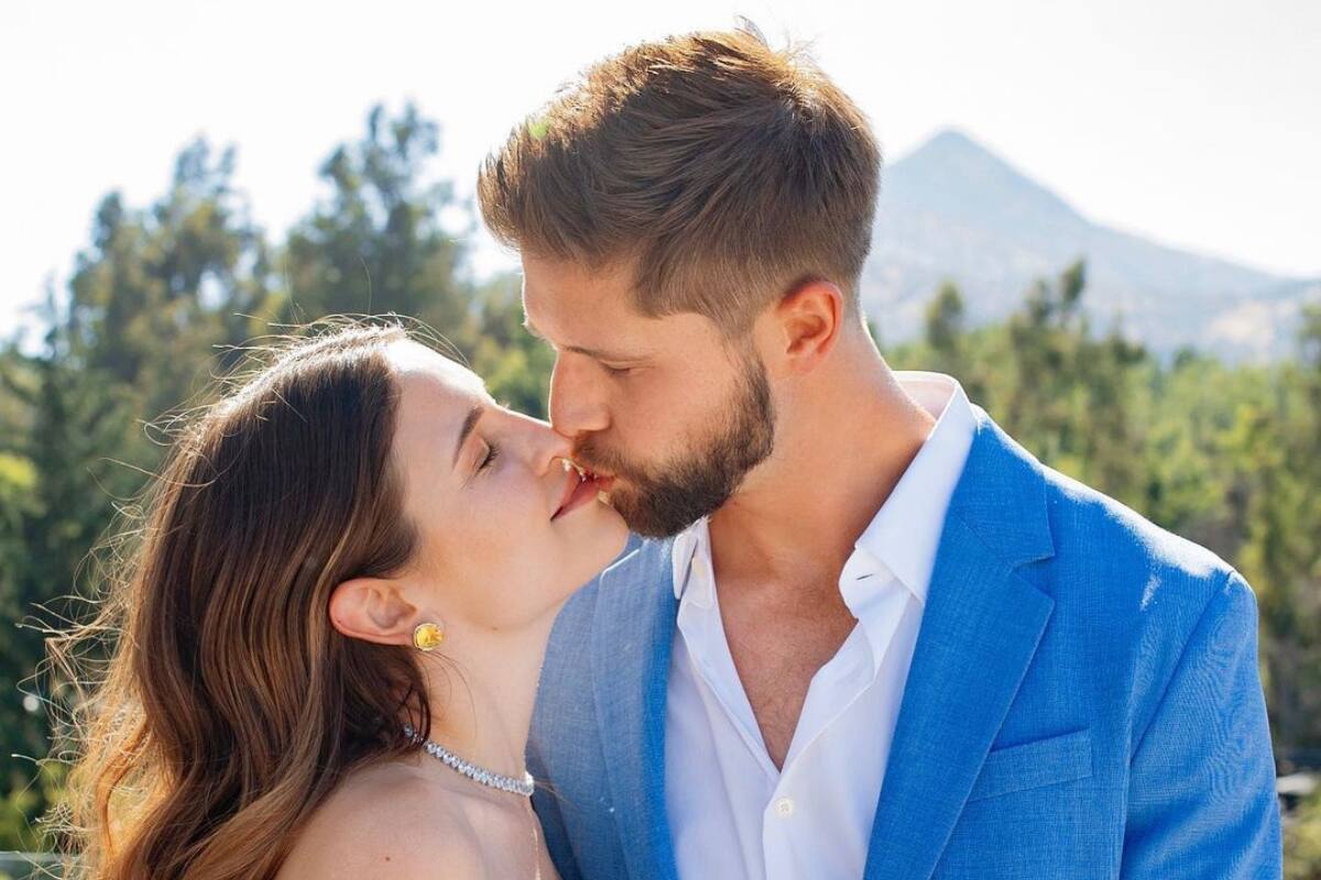 Matrimonio civil de Belén Soto y Branko Bacovich/ Instagram