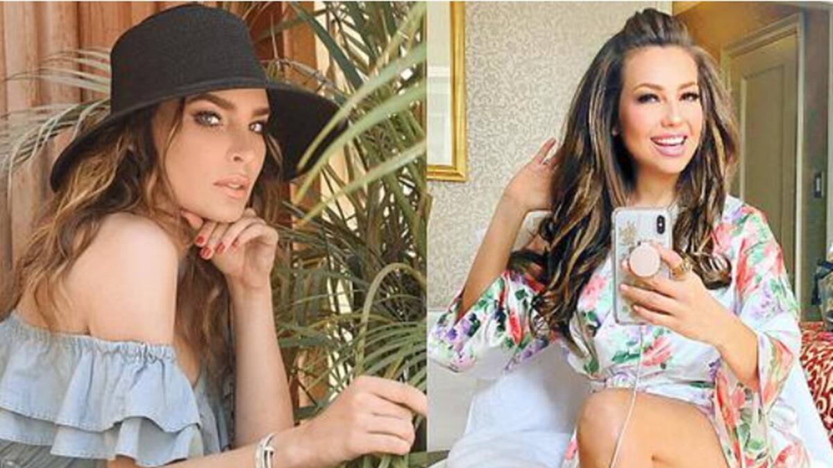 ¿Thalía o Belinda? Quién tiene la cintura más pequeña del espectáculo