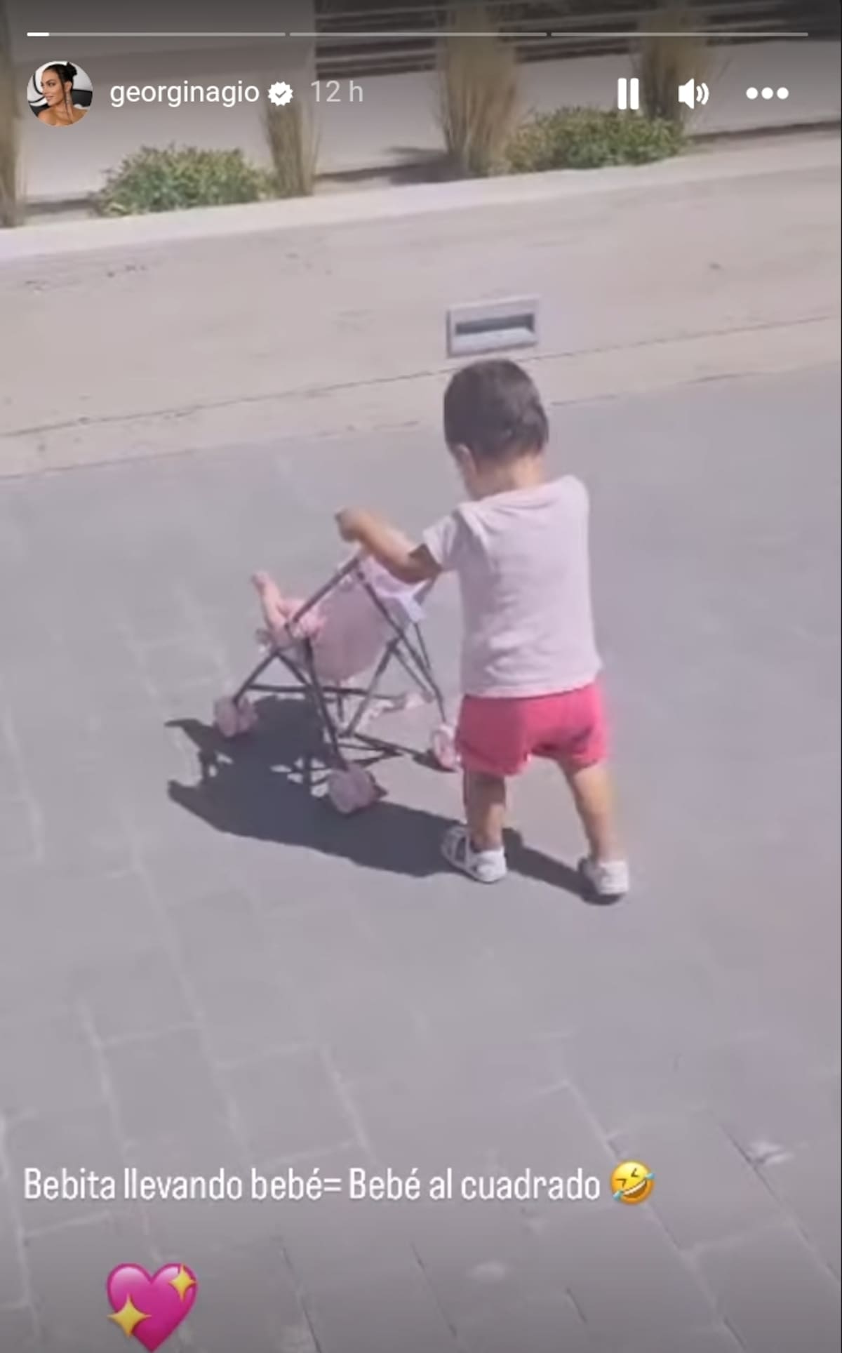 La hija de Cristiano Ronaldo y Georgina Rodríguez ya camina