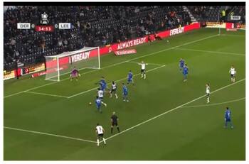 VIDEO | Preciso zurdazo: Ben Brereton abrió la cuenta para el Derby County en la FA Cup