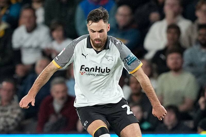 El seleccionado chileno no fue citado para el partido de Derby County vs Southampton. Foto: Instagram @dcfcofficial