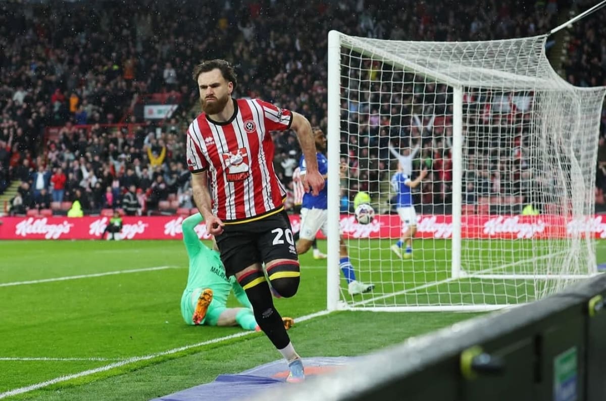 Ben Brereton en Sheffield. Foto: @ben.brereton.