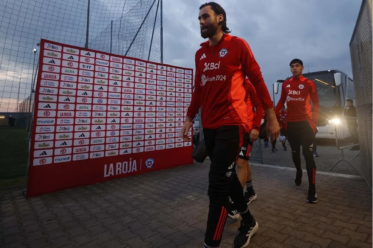 Ben Brereton ya se incorporó a los trabajos de La Roja en Parma (Foto: La Roja)