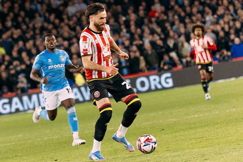 Está en duda para crucial duelo del Sheffield United.