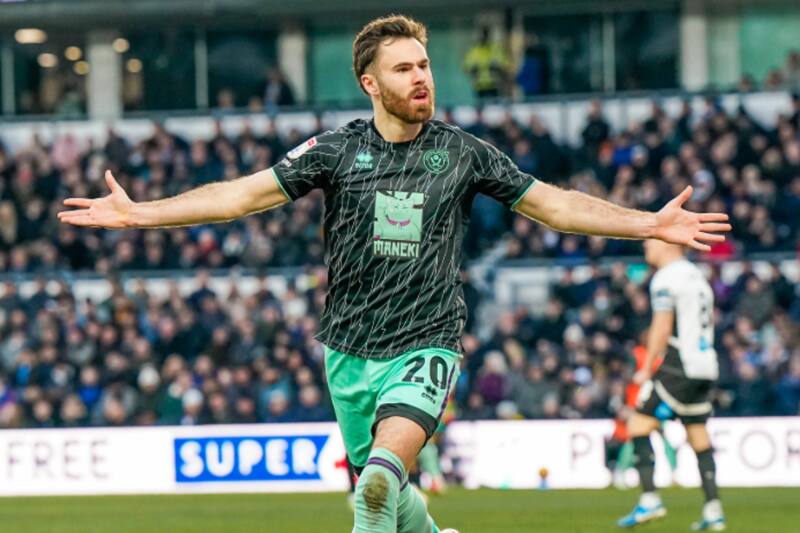 le dio el triunfo al Sheffield United por 1-0 frente al Derby County. (Foto: @SheffieldUnited)