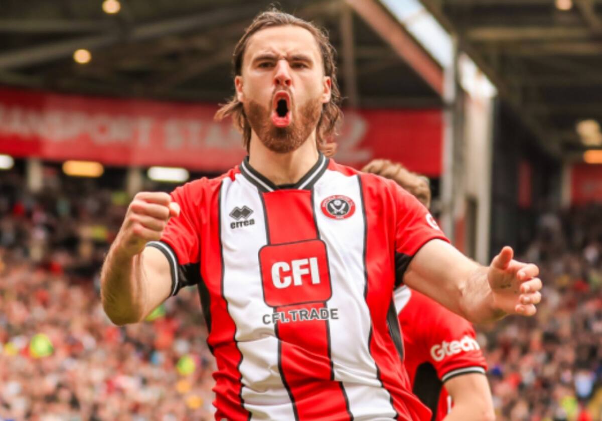 Ben Brereton anotó seis goles y dio una asistencia en los 14 partidos que alcanzó a jugar con el Sheffield United en la Premier.