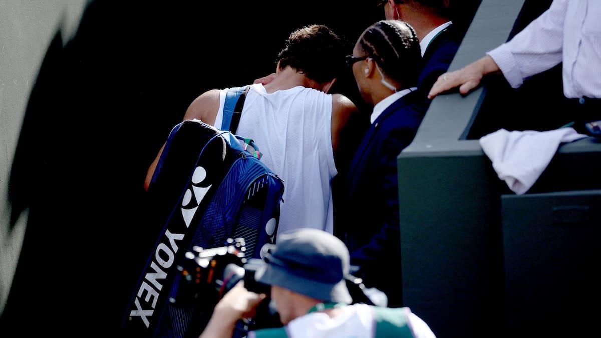 Cayó con el 140 del mundo: uno de los favoritos se despide en primera ronda de Wimbledon