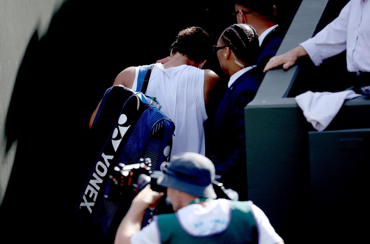 Cayó con el 140 del mundo: uno de los favoritos se despide en primera ronda de Wimbledon