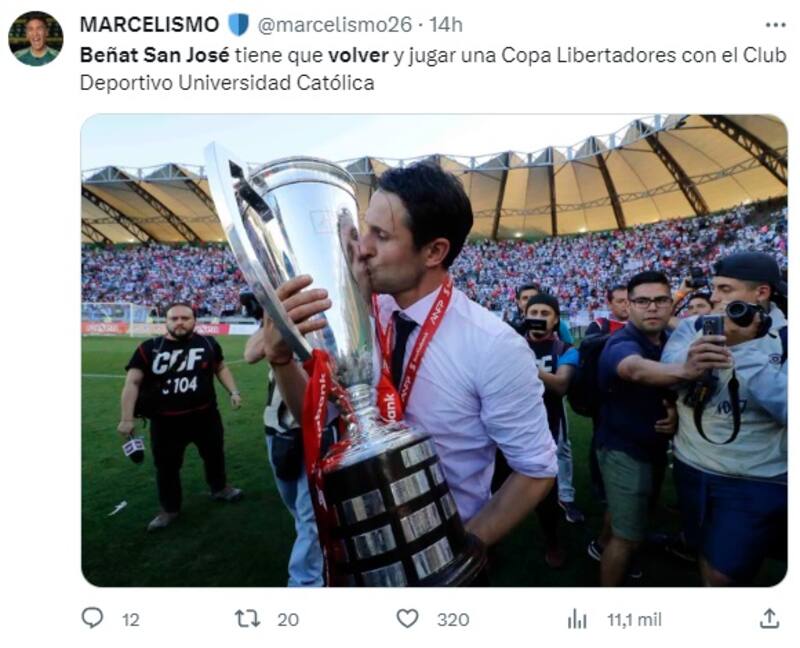 El entrenador español encabeza la histórica campaña de Bolívar en Copa Libertadores.