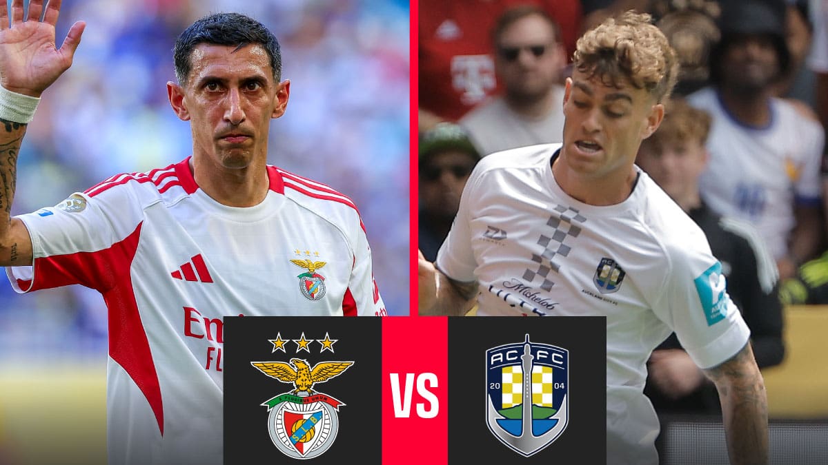 MARCADOR FINAL | Benfica 6 - Auckland City 0 por FIFA - Mundial de Clubes 2025