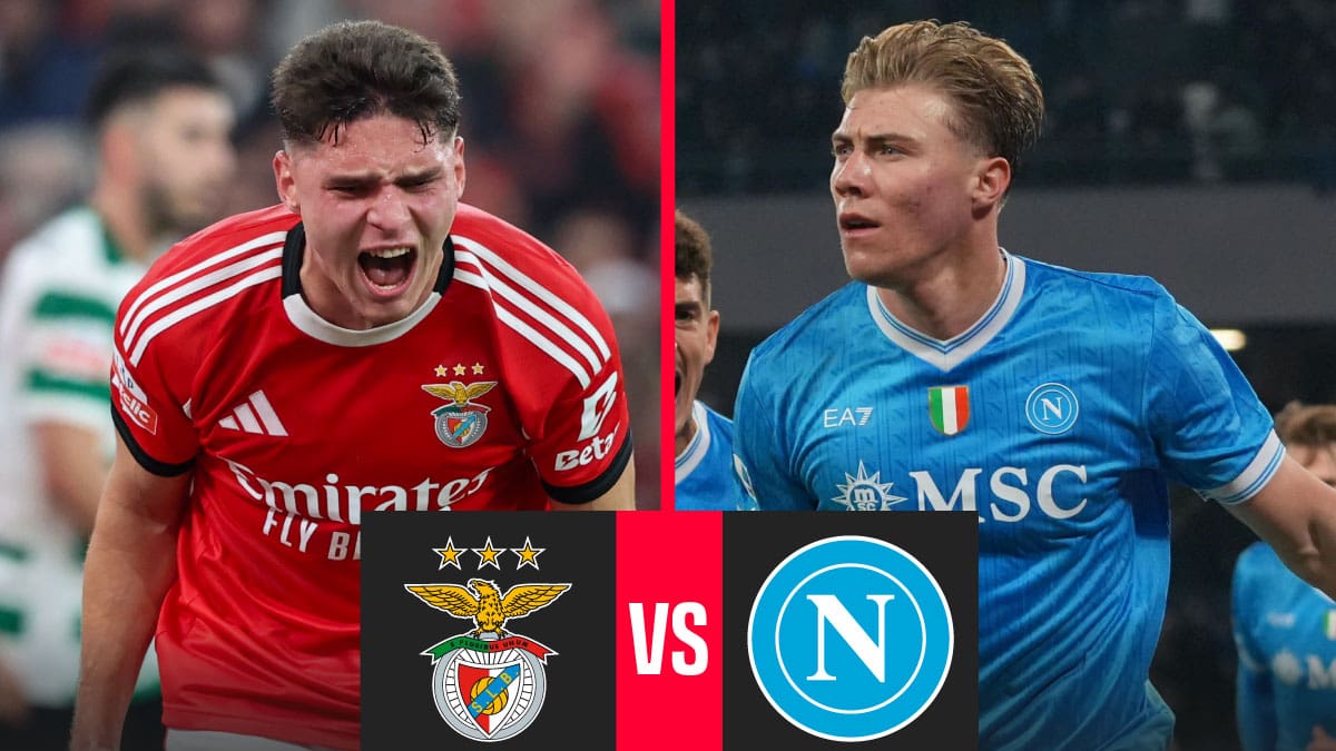 MARCADOR FINAL | Benfica 2 - Napoli 0 por Champions League 2025-2026