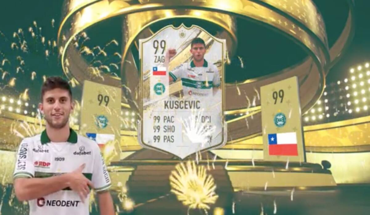 Benjamín Kuscevic fue presentado como nuevo refuerzo del Coritiba