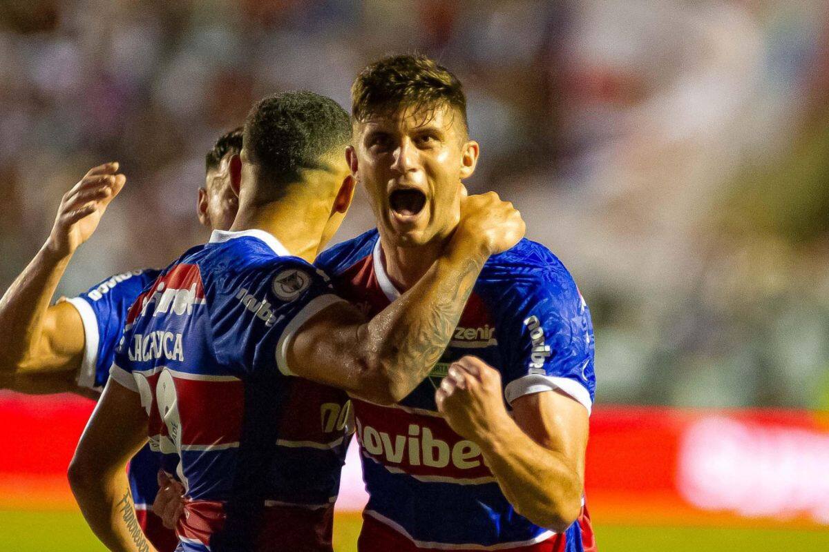 Benjamín Kuscevic fue titular en el último triunfo del fortaleza.