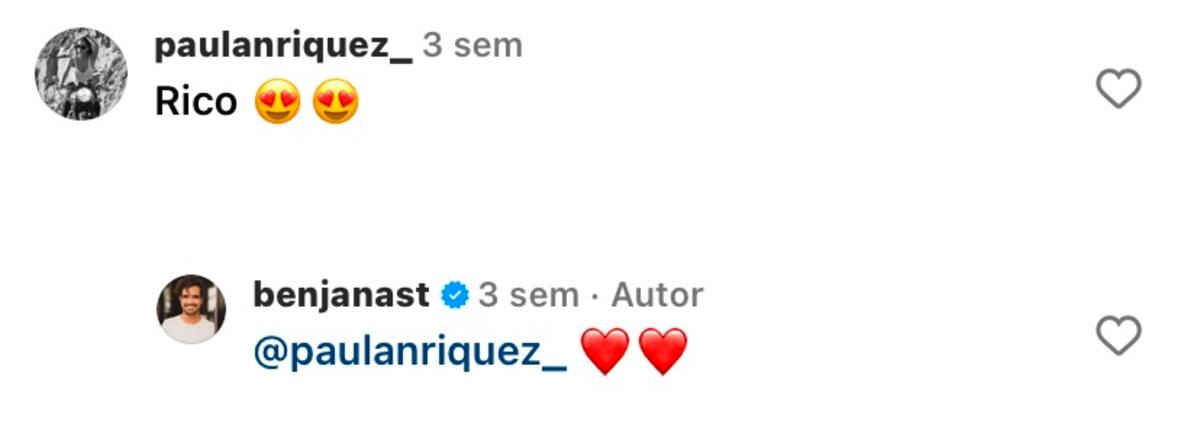 Benjamín Nast y sus mensajes a su expareja.