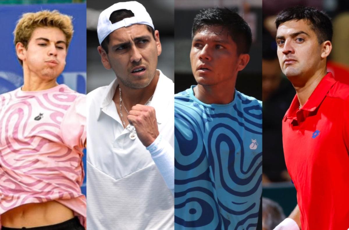 ¿A qué hora jugarán hoy los cuatro chilenos en el Challenger de Concepción?