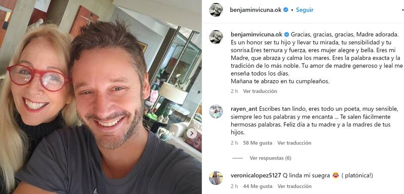 Benjamín Vicuña / Créditos: Instagram