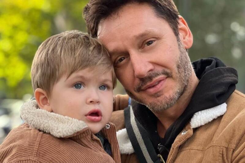 es padre de Amancio, quien cumple hoy 5 años.