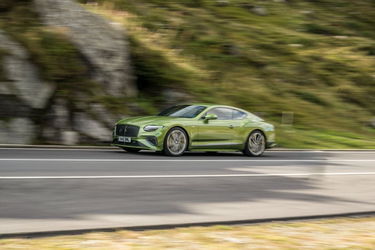 El Bentley Continental GT Speed utiliza eFuel desarrollado en Chile