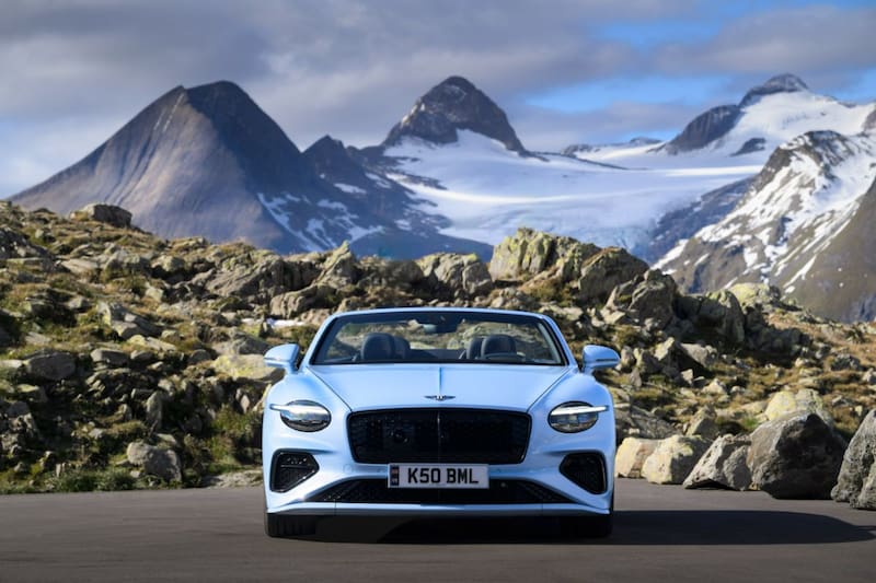 El Bentley Continental GT Speed utiliza eFuel desarrollado en Chile
