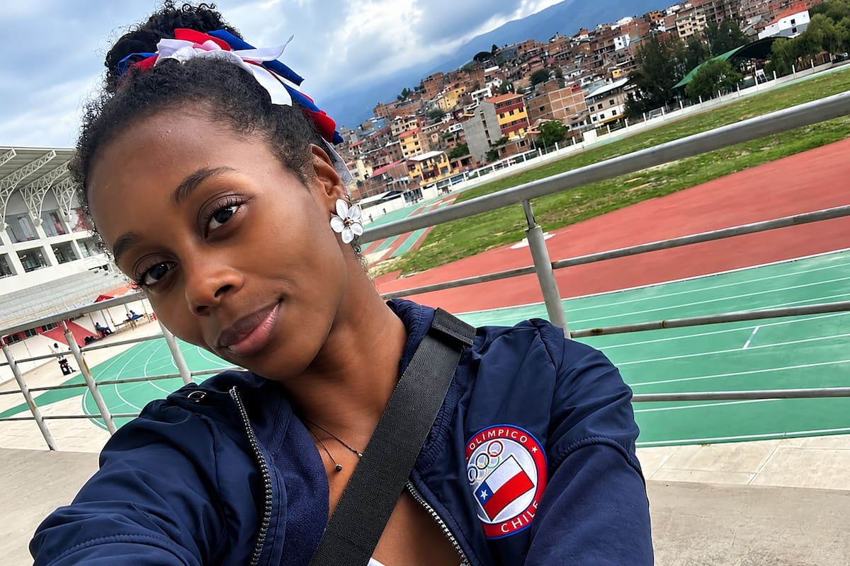 atleta nacional. Foto: @berdine_castillo en Instagram.