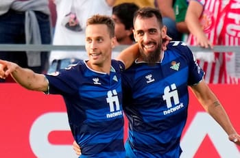 VIDEO | El doblete de Borja Iglesias que le dio el triunfo al Betis sobre Girona en un partido en que brilló Claudio Bravo
