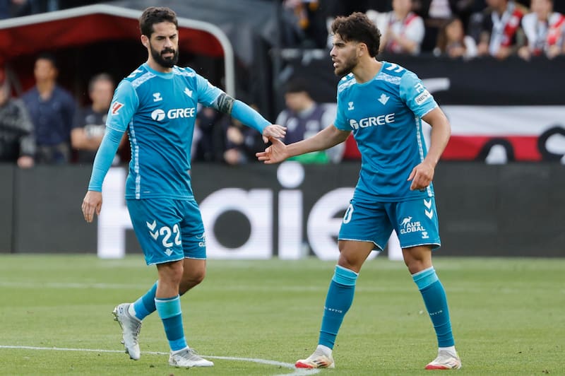 ante Rayo Vallecano por LaLiga. Foto: EFE