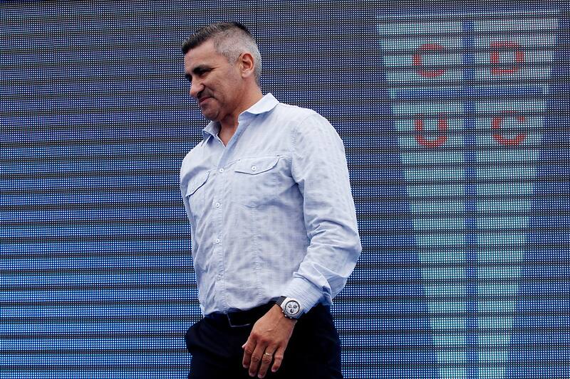 Beto Acosta, ídolo de la UC. Foto: Agencia Aton.