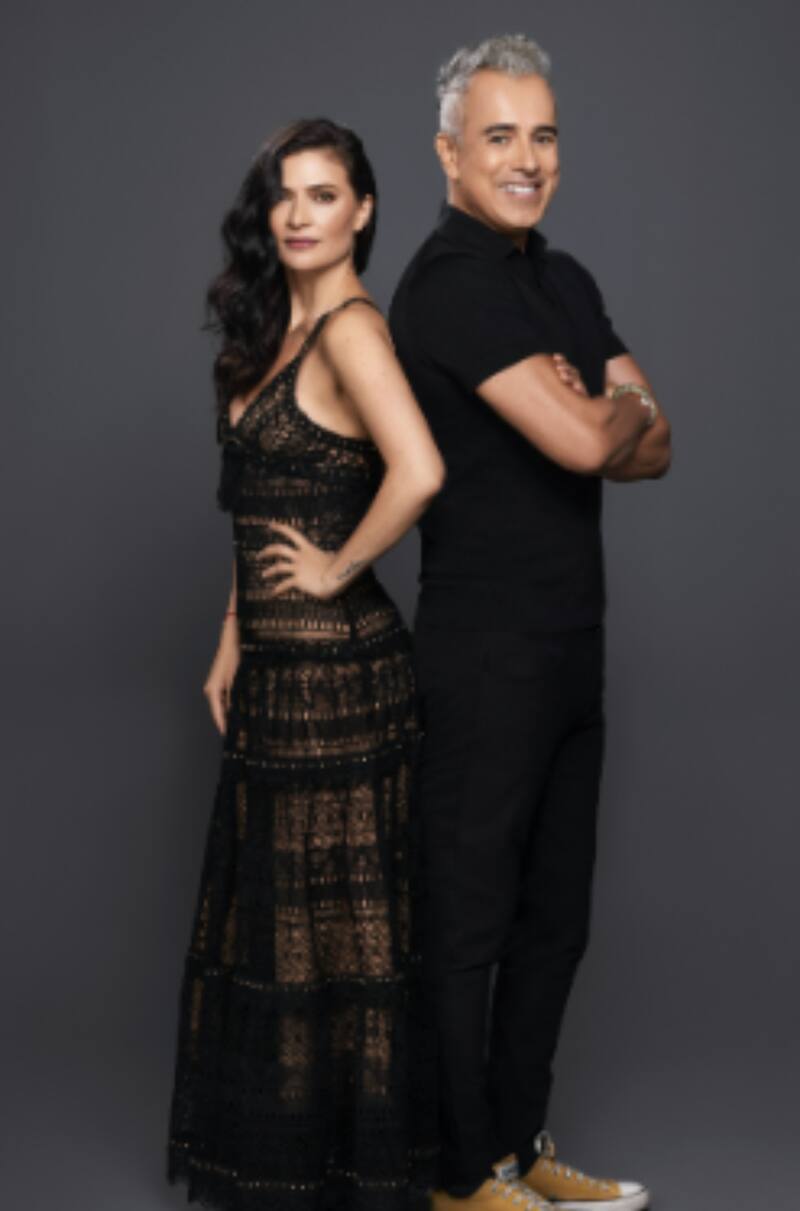 Los protagonistas de "Betty, la fea"/ @HernanPuentes