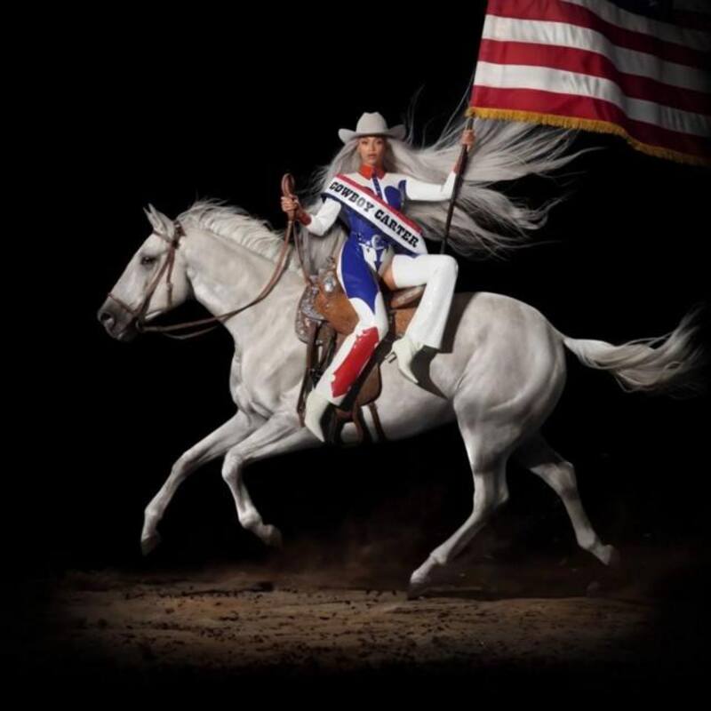 Imágen de Beyoncé de su nuevo trabajo titulado "Cowboy Carter"