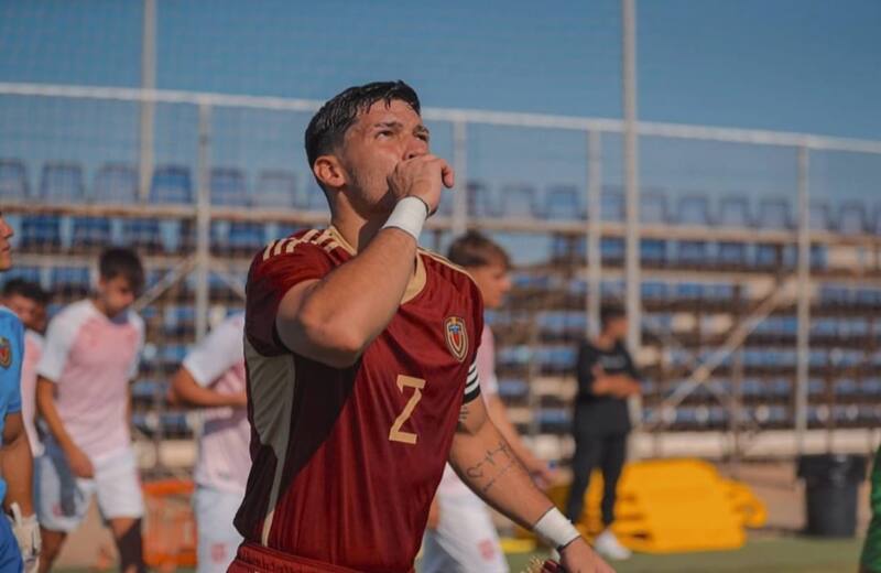 en la Selección de Venezuela. Foto: @Tamayo13b