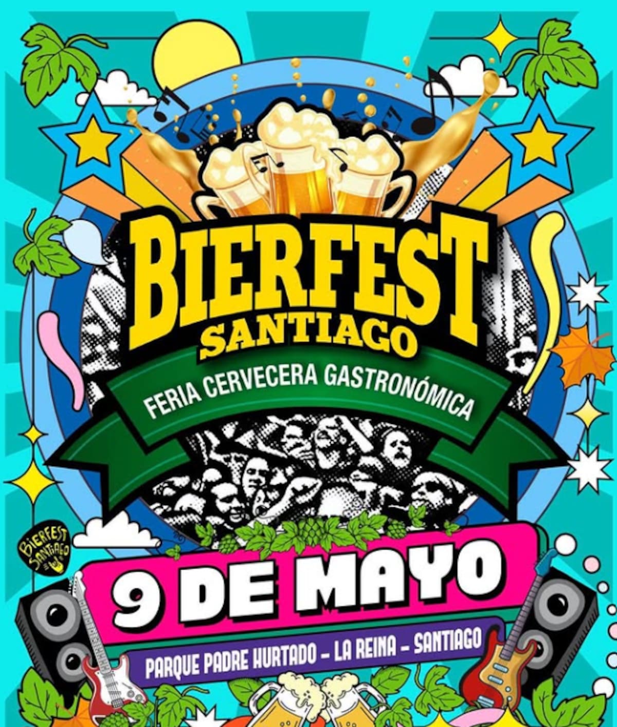 Este panorama promete ser el festival de la cerveza más grande de Chile. Foto: Bierfest vía Instagram.