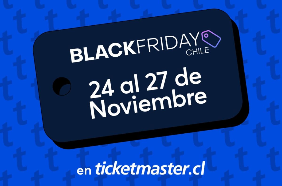 Ticketmaster se suma al Black Friday: Conoce los eventos que tienen con descuentos