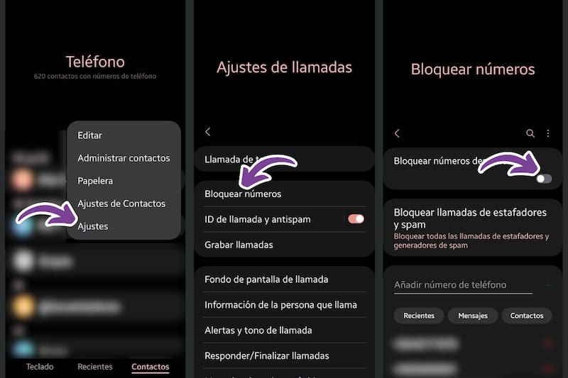 Sigue estos pasos para bloquear todas las llamadas de números desconocidos.