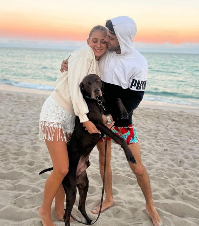 Blu Dumai junto a sus grandes amores. Créditos: Instagram