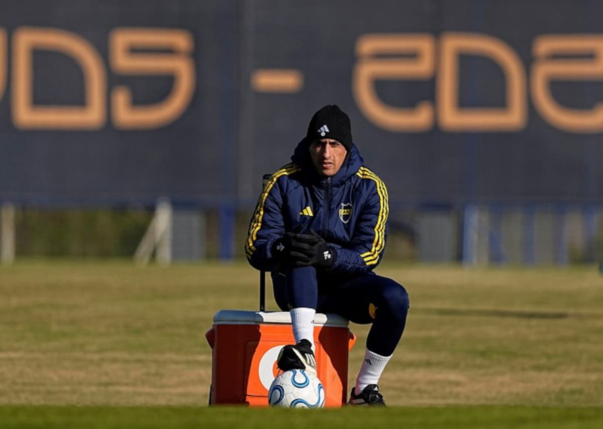 Miguel Merentiel. Foto: Prensa Boca.