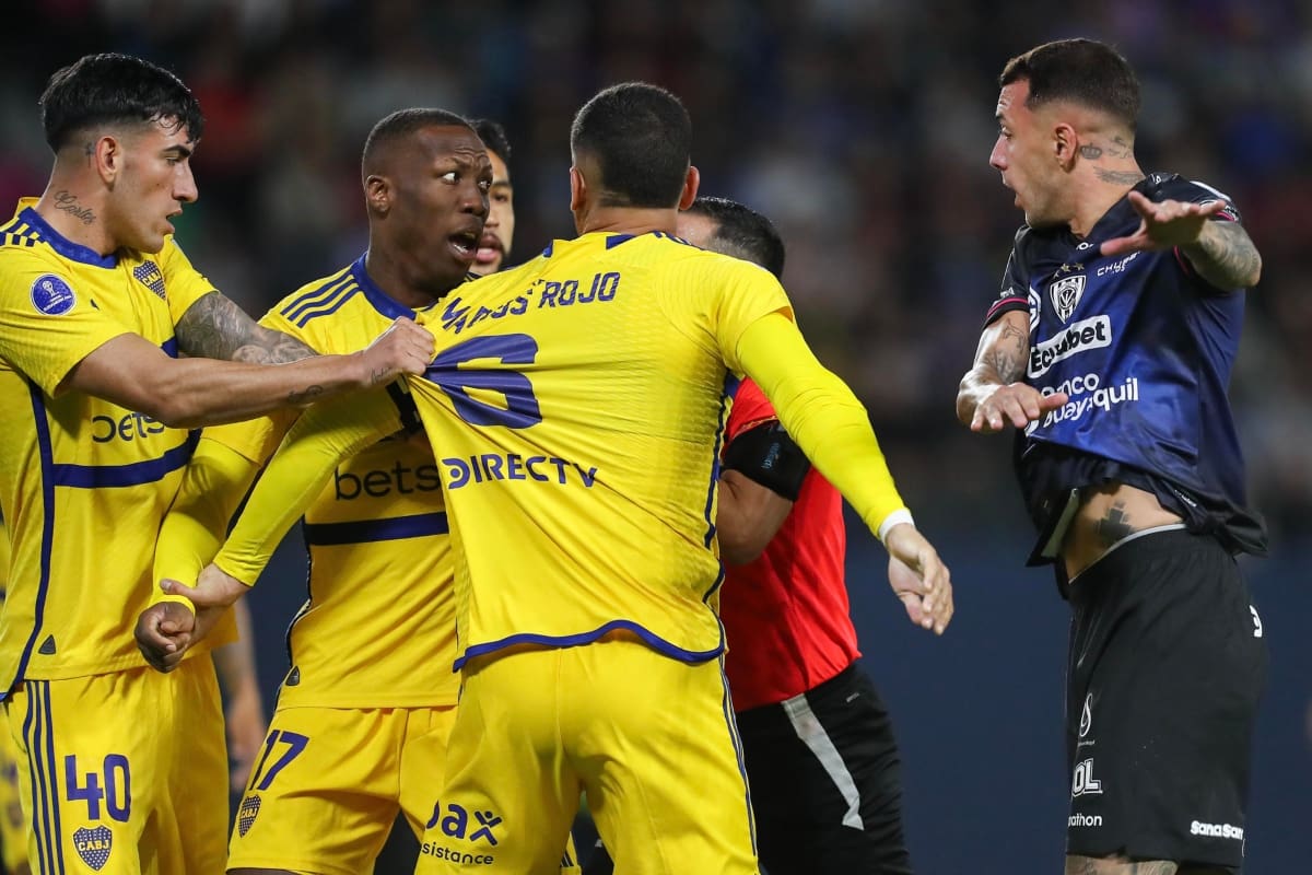 igualó ante Independiente del Valle por los playoffs de Copa Sudamericana. Foto: EFE.