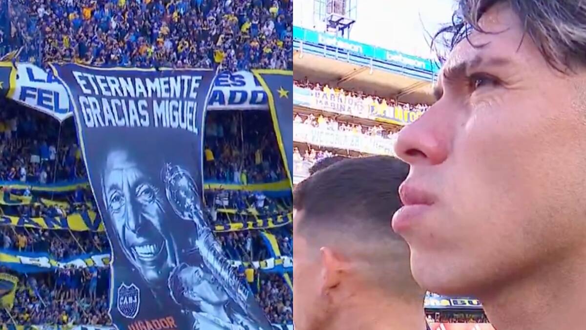 VIDEO | El emocionante homenaje de Boca Juniors para Miguel Ángel Russo en La Bombonera
