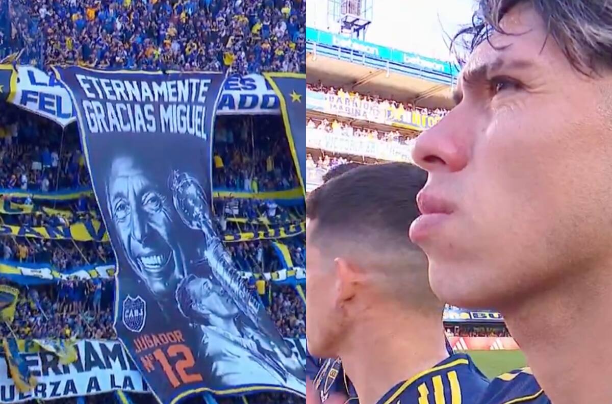 VIDEO | El emocionante homenaje de Boca Juniors para Miguel Ángel Russo en La Bombonera