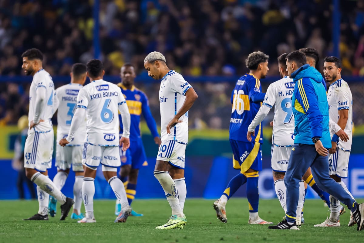 Cruzeiro denunció los actos de racismo de parte de la hinchada de Boca Juniors. EFE.