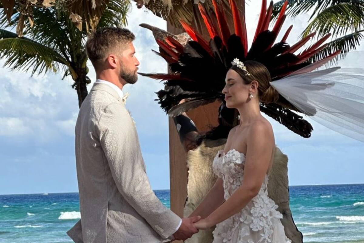 La pareja tuvo una lujosa celebración marcada por un variado menú/ Instagram
