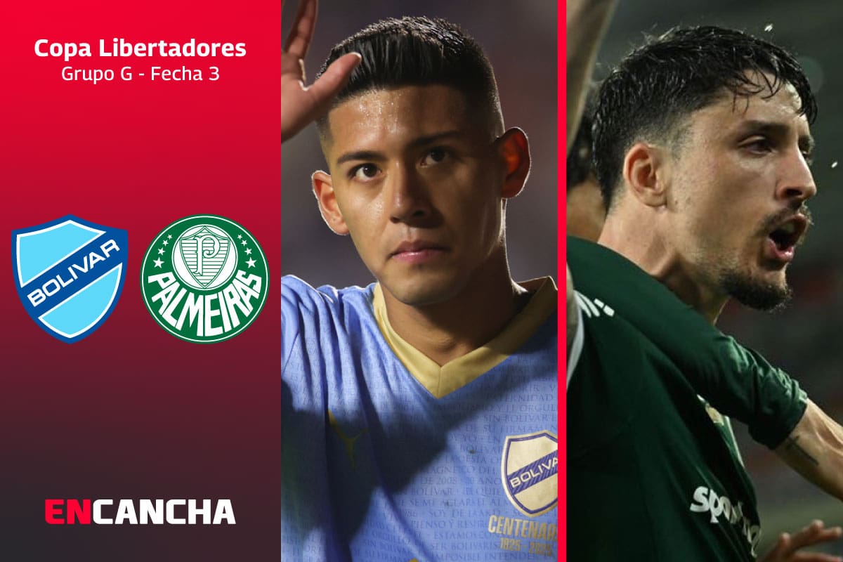 por la fecha 3 del grupo G de Copa Libertadores. Foto: EFE.