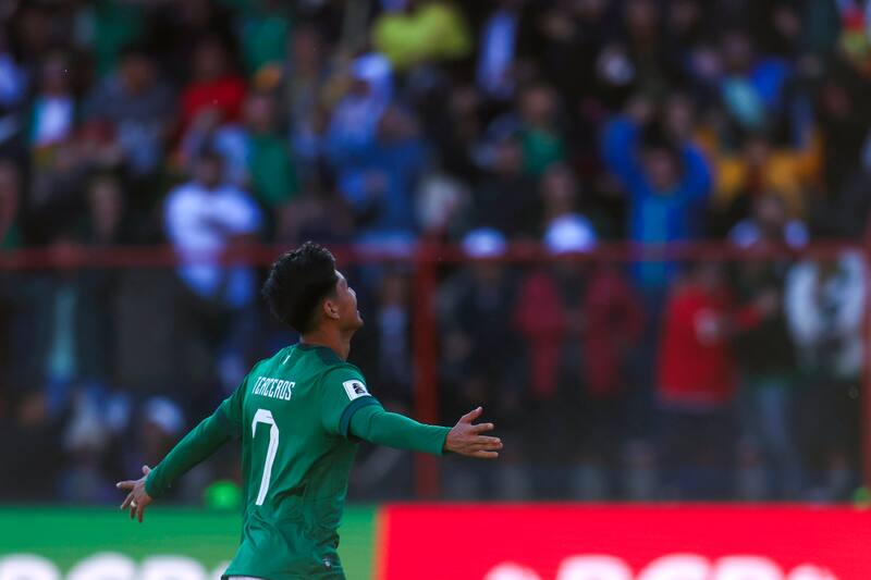 derrotó a Colombia con un gol de Miguel Terceros. EFE