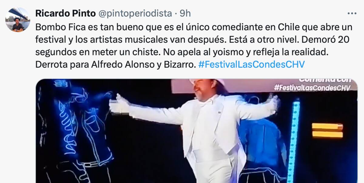 El comediante encantó a los usuarios con su rutina.