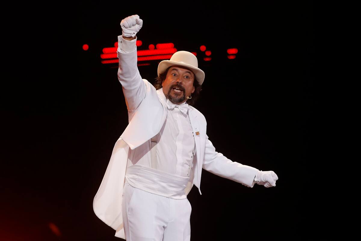 El comediante se lució en la encuesta Cadem 5C.