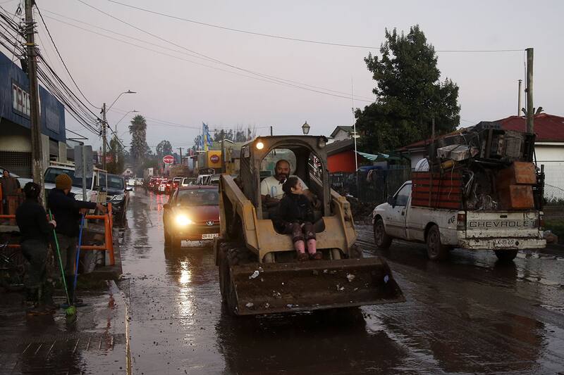 El beneficio es para afectados por las recientes lluvias en la zona centro-sur de Chile. Créditos: ATON.