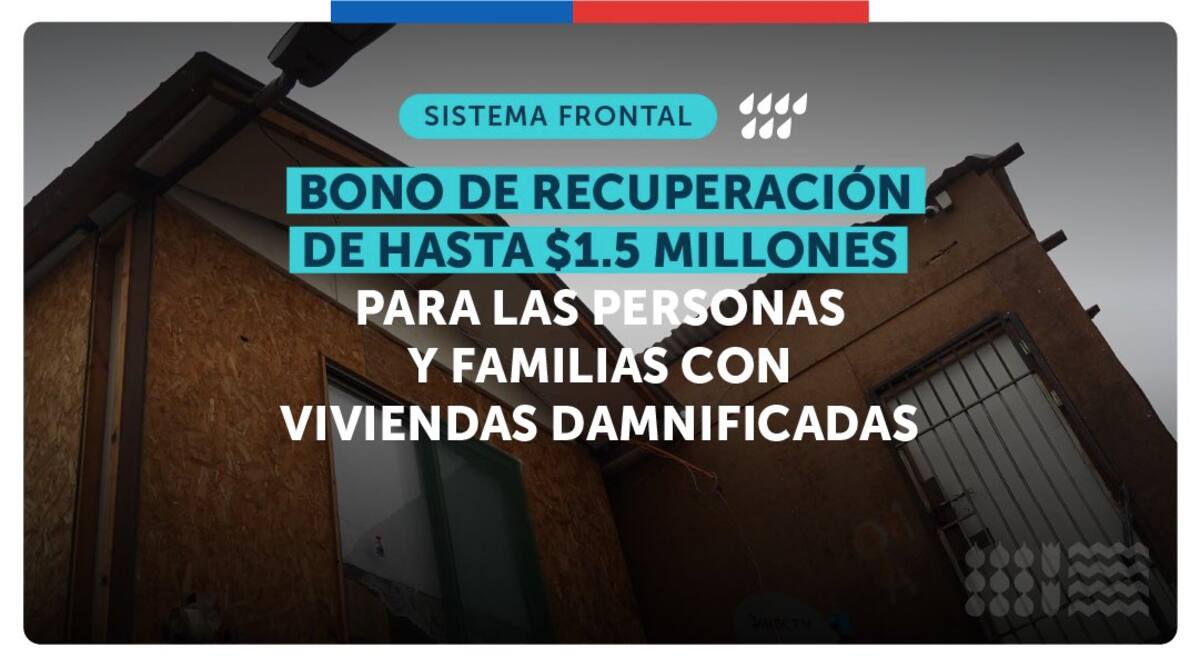 Con el beneficio se ayudará a las familias con viviendas damnificadas.