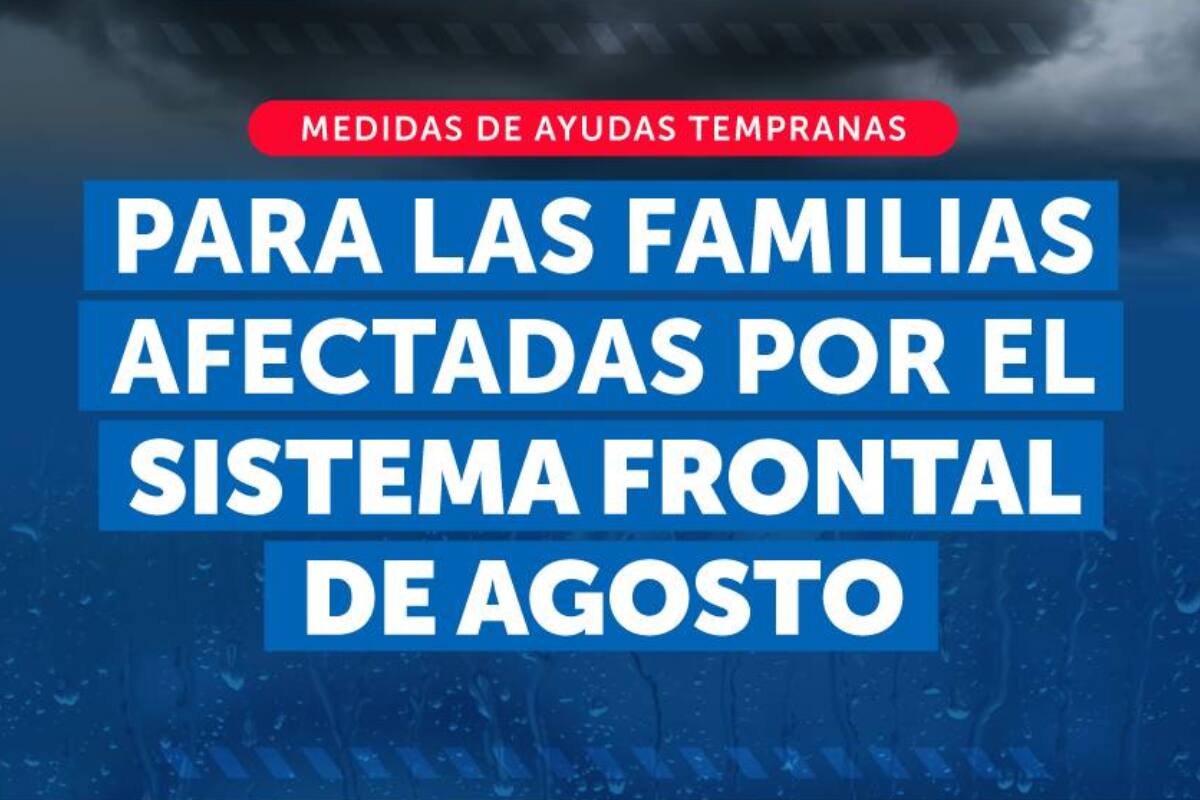 Este beneficio es una de las ayudas presentadas por el Estado ante el sistema frontal.