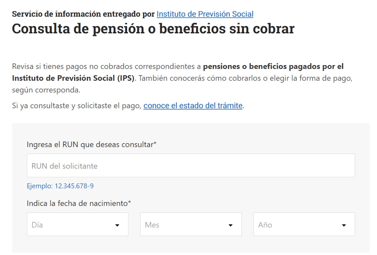 En esta plataforma puedes consultar si tienes beneficios del Estado sin cobrar. Foto: Mi Chile Atiende.